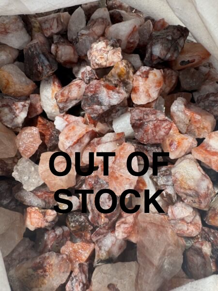 Red Hematoid Quartz Rough